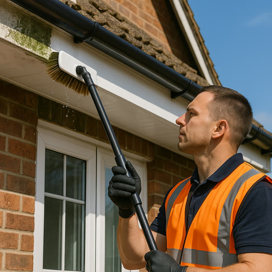 Fascias & Soffits Cleaning by B's Windows & Exterior Cleaning in Saffron Walden